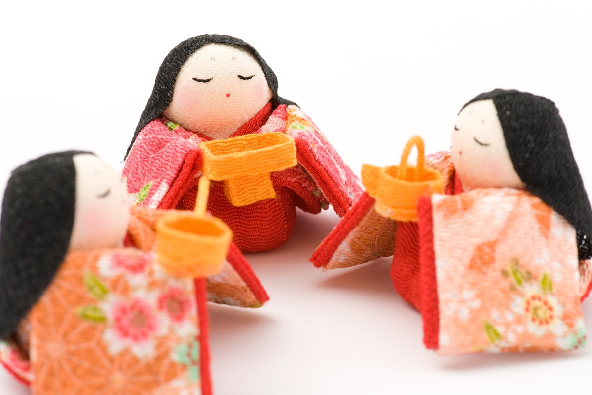 雛人形 ひな祭り 扇面三段わらべ雛１０人揃い Amazon.co.jp: リュウコドウ 雛人形 扇面三段わらべ雛10人揃い